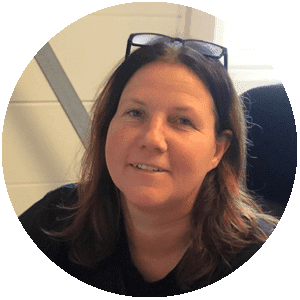 Porträttbild på Karin Lindén – vd, Lindén Städ & Entreprenad